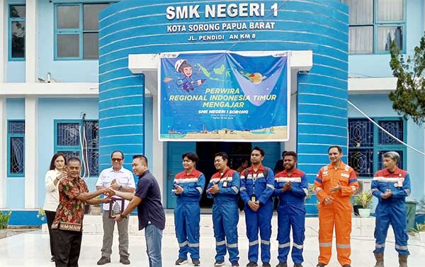 Pertamina EP Papua Berbagi Pengalaman Industri Hulu Migas di SMKN I Kota Sorong 2 Pertamina PEP SMKN 1 Kota Sorong3