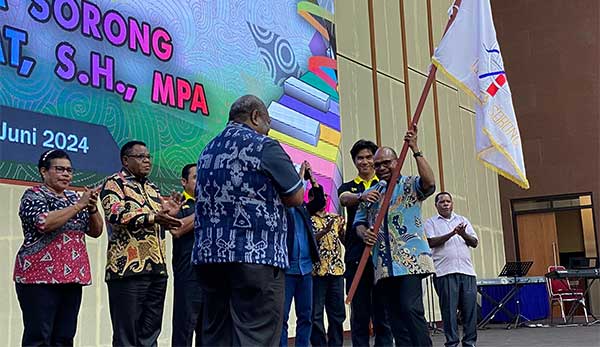 Pj Walkot Sorong Lepas Kont Pesparawi XIV PB PBD 1