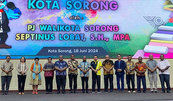 Pj Walkot Sorong Lepas Kont Pesparawi XIV PB PBD3 1