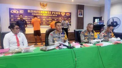 Polresta JPR Kota Ringkus Tersangka Sabu 1.3M