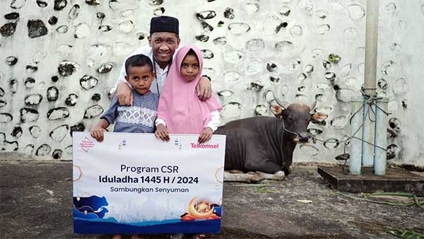 Telkomsel Usung Sambungan Senyum Idul Adha 1445 H4
