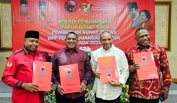 22 Bacakada terima surat tugas PDIP2