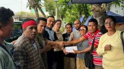 BMW Kunjungi Pengungsi Maluku di Kemensos RI