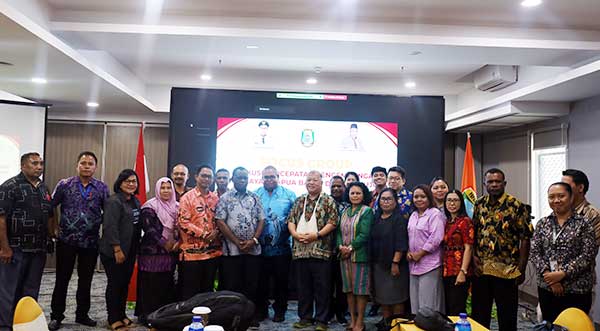 Bapperida PBD FGD papua Cerdas 2045