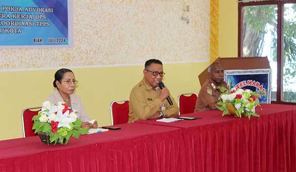 DP3AKB Biak Gelar Rakor-Evaluasi Penanganan Stunting, Bahas Sejumlah Kendala 1 DP3AKB Biak Rakor Evaluasi Cegah Stunting 1