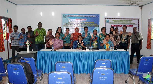 Distrik Samofa Tertinggi, DP3AKB Biak Gelar Serangkaian Aksi Turunkan Stunting 2 DP3AKB Biak Rangkaian Giat di Distrik Samofa2