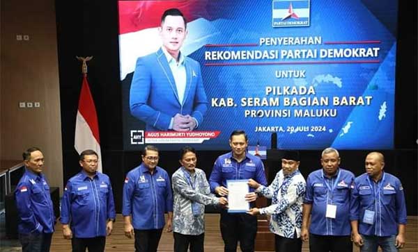 Demokrat Rekom Asri Arman Selfinus Kainama Pilkada SBB