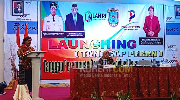 Dinsos PPPA PBD Launching Tanggap Peran