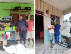 Distan Tambrauw Serahkan 2 Unit RUM di Kebar, Ketua Poktan Apresiasi Kofiaga