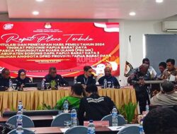 Gelar Pleno Rekapitulasi Hasil PSU 2 TPS di Kabsor, KPU PBD Tunggu Petunjuk Pusat