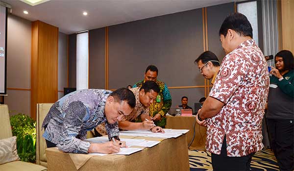 Kilang Kasim BPKSDA PB Teken PKS
