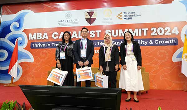 MBA CATALYST SUMMIT 2024: UGM Jakarta Siapkan Generasi Pemimpin di Era Ekonomi Baru 1 MBA Catalyst Summit 2024