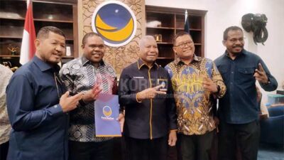 Klaim Kunci Rekom 5 Parpol, Paslon Hermus Optimis Lawan Kotak Kosong