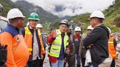 Tinjau Kawasan Rawan Longsor Kampung Banti, Pemkab Mimika Akui Upaya Antisipasi PTFI