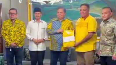 DPP Golkar Resmi Usung Paulus Waterpauw Maju Pilgub Papua 2024