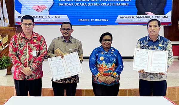 Pengembangan Bandara Nabire Baru Dikebut, Begini Harapan Ribka Haluk 2 Pj Gub PT Bandara Nabire Dikebut2