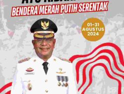 Ajak Warga Mimika Kibarkan Bendera Merah Putih, Bupati Rettob: Bukti Cinta NKRI