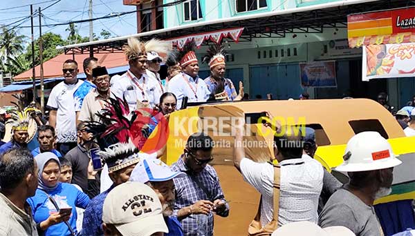 Diantar Dua DAS, Paslon ARUS Diterima KPU PBD 3 ARUS Daftar KPU PBD3