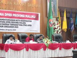 DPRD Maluku Gelar Paripurna Penandatanganan Nota Kesepahaman KUA PPAS 2025