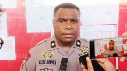 Kabag Ops Polresta Jayapura Kota Kompol Clief Gerald P. Duwith / Foto : Ist