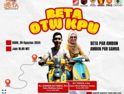 Besok, BETA Daftar ke KPU Kota Ambon