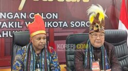 Pasangan Calon Wali Kota dan Wakil Wali Kota Sorong Abner R. Jitmau - H. Muhammad Said / Foto : KENN