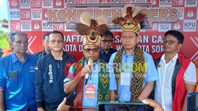 LO’SARI Resmi Terdaftar di KPU Kota Sorong, Lobat Minta Dukungan Masyarakat