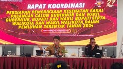 KPU PBD Rakor Persiapan Pemeriksaan Kes Calkada