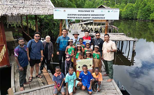 Kilang Kasim Dukung BBKSDA PB Cagar Alam di Raja Ampat