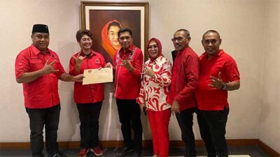 PDIP Resmi Beri Dukungan, Total 6 Parpol Usung BETA di Pilkada Ambon  