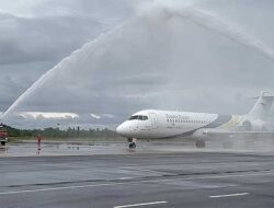 HUT ke 79 RI, Gubernur Ribka Hadiahkan Pesawat TransNusa bagi Masyarakat Papua Tengah