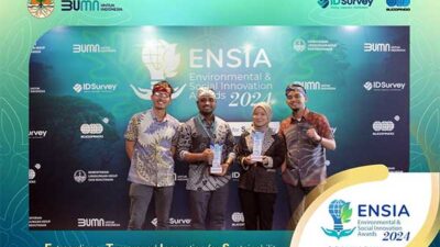 Pertamina Pamalu 19 Penghargaan ENSIA 2024