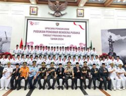 Pj Gubernur Kukuhkan 54 Anggota Paskibra Provinsi Maluku 2024