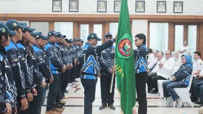 Resmi Lepas Kontingen PON XXI Aceh-Sumut, Penjabat : Maluku Harus Tampil Hebat
