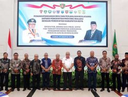 Plh Sekda Maluku-Pemda Kabupaten/Kota Teken MoU Percepat Penyerapan Anggaran