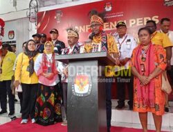 Disingkirkan Golkar, LJ Tak Dampingi Sagrim-Bauw Daftar ke KPU PBD