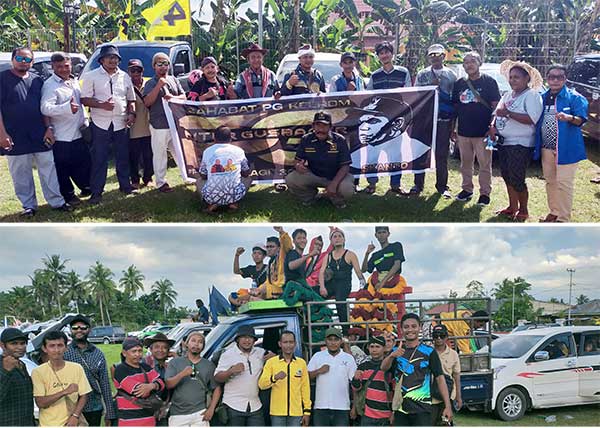 Bukti Bangun Keerom, Sahabat PGDAUD Siap Menangkan Pieter-Daud 1 SahabatPG DAUD dukung PG H. DAUD Pilkada Keerom