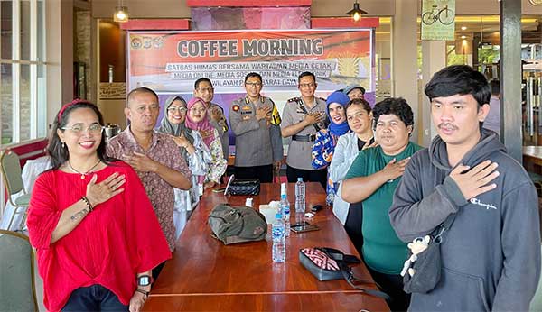 Satgas Binmas PBD coffee morning3