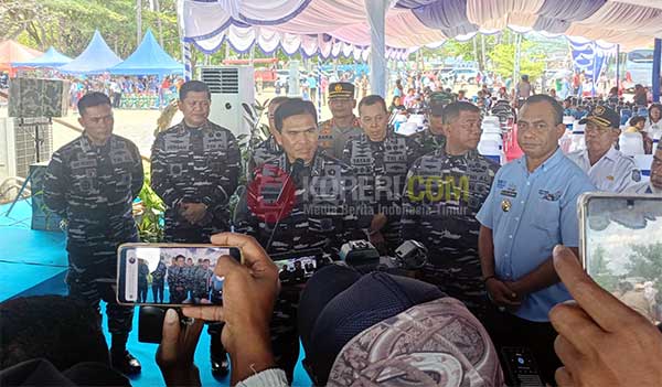 1000 Orang Terlibat Ujicoba Makan Siang Bergizi di Waisai, Ini Harapan KASAL 2 TNI AL Giat Makan Bergizi di Waisai2