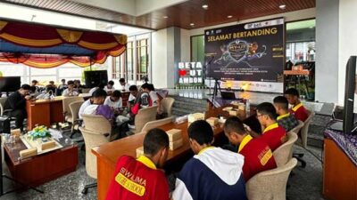2 SMA Wakili UT Ambon Berlaga di Turnamen Mobile Legend Tingkat Nasional