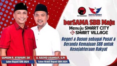 Survei Indo Polling Network : Atapary-Lisaholit Unggul di SBB