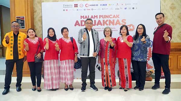 ADUJAK 2024 di Bali Malam Puncak