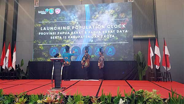 BKKBN Launching Population Clock