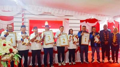 Resmi Nomor Urut 2 di Pilkada Kota Ambon, Begini Respon Bodewin-Elly