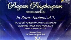 Bupati Kasihiw Penghargaan Tempo2