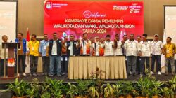 Deklarasi Kampanye Damai Kota Ambon 2024