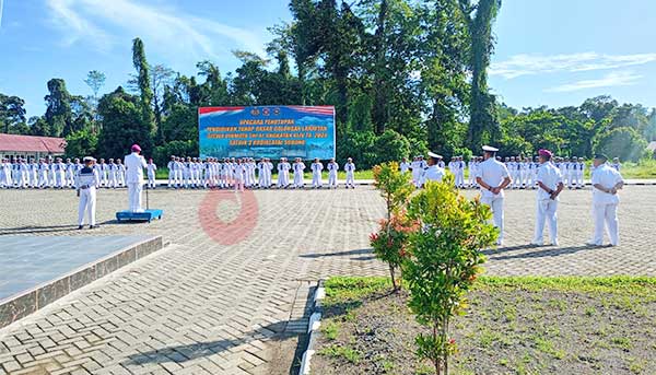 Diksar Angkatan 44 Satdik 3 Kodiklat Sorong tutup