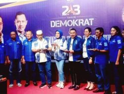 Hadiri HUT ke 23 Demokrat, Murad Ismail Tekankan Berpartai Harus Konsisten