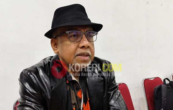 Kuasa Hukum KPU Sorsel Bantah Pernyataan Titirlolobi: Surat Undur Diri 2 Calon Lengkap 1 Kuasa Hukum KPU Sorong Selatan Piter Ell, S.H / Foto : KENN