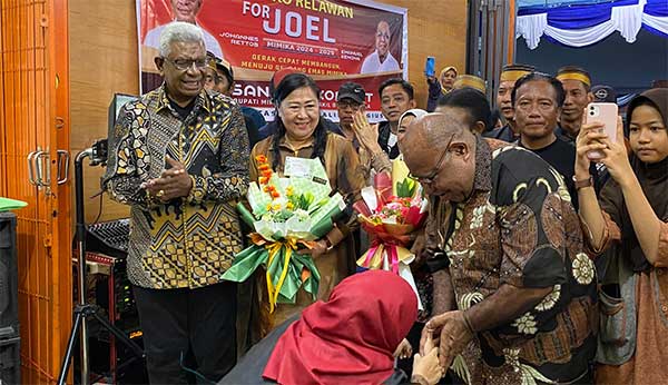Keluarga Bugis Mimika Siap Bekerja Menangkan Paslon JOEL 1 JOEL Keluarga Bugis Mimika Dukungan